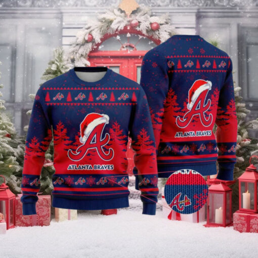 Atlanta Braves Christmas Holiday 2024 Sweater