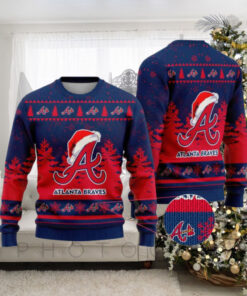 Atlanta Braves Christmas Holiday 2024 Sweater