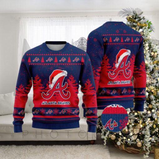 Atlanta Braves Christmas Holiday 2024 Sweater