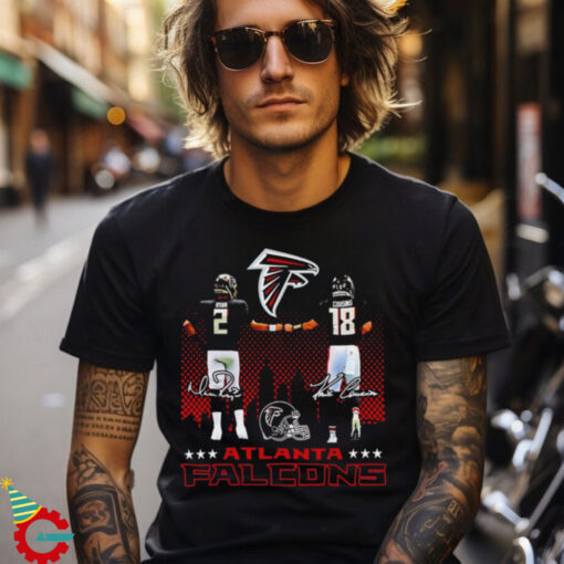 Atlanta Falcons Matt Ryan and Kirk Cousins signature 2024 shirt