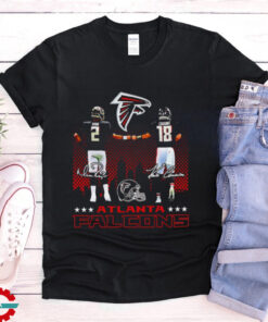 Atlanta Falcons Matt Ryan and Kirk Cousins signature 2024 shirt