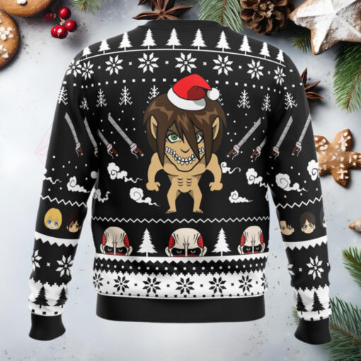 Attack Titan Attack On Titan Ugly Christmas Sweater