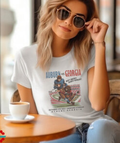 Auburn Tigers Vs Georgia Bulldogs Deep South’s Oldest Rivalry October 5th 2024 Sanford Stadium T shirt