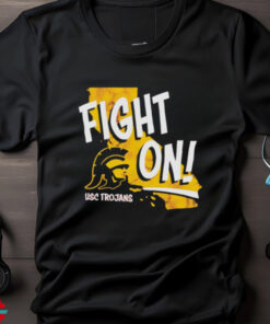 Awesome USC Trojans Fight On logo shirt