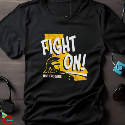 Awesome USC Trojans Fight On logo shirt