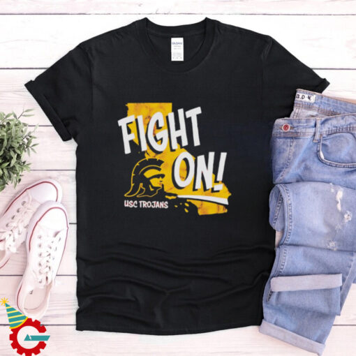 Awesome USC Trojans Fight On logo shirt