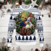 Baby Groot Detroit Tigers Christmas Wreath Sweater