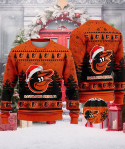 Baltimore Orioles Christmas Holiday 2024 Sweater