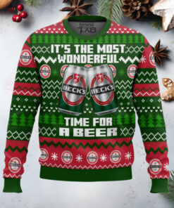 Beck’s It’s the Most Wonderful time for a Beer Ugly Sweater