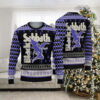 Grateful Dead Steal Your Face Gray Ugly Christmas Sweater