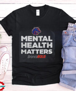 Boise State Football 2024 Mental Health Matters T Shirt