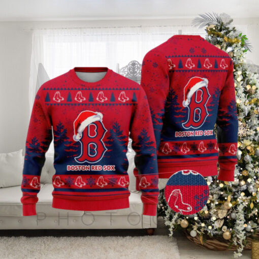 Boston Red Sox Christmas Holiday 2024 Sweater