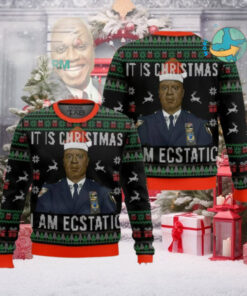 Brooklyn 99 Captain Holt It Is Christmas Ugly Sweater