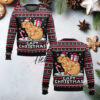 Funny Monster Capybara Capyzilla Funny Christmas Sweater