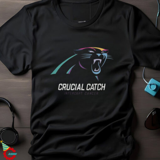 Carolina Football Logo Crucial Catch Intercept Cancer Hoodie