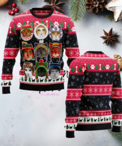 Cats In Winter Ugly Christmas Sweater