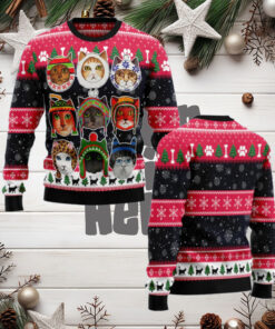 Cats In Winter Ugly Christmas Sweater