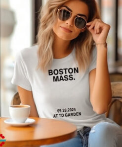 Charli Xcx Boston Mass At Td Garden T shirt