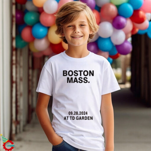 Charli Xcx Boston Mass At Td Garden T shirt