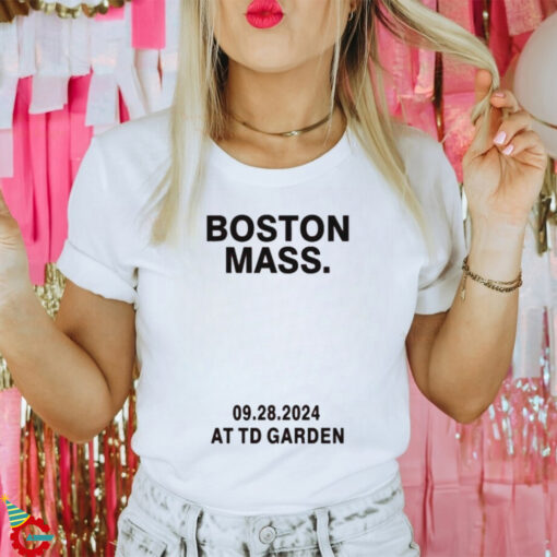 Charli Xcx Boston Mass At Td Garden T shirt