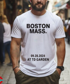 Charli Xcx Boston Mass At Td Garden T shirt