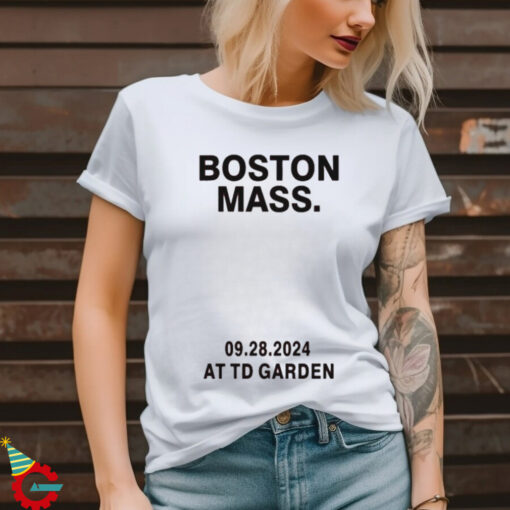 Charli Xcx Boston Mass At Td Garden T shirt