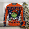 Detroit Lions The Grinch Drink Coffee Ugly Christmas Sweater