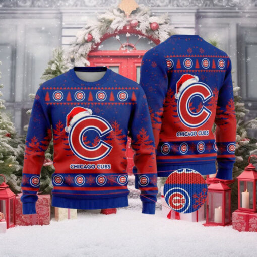 Chicago Cubs Christmas Holiday 2024 Sweater