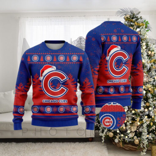 Chicago Cubs Christmas Holiday 2024 Sweater