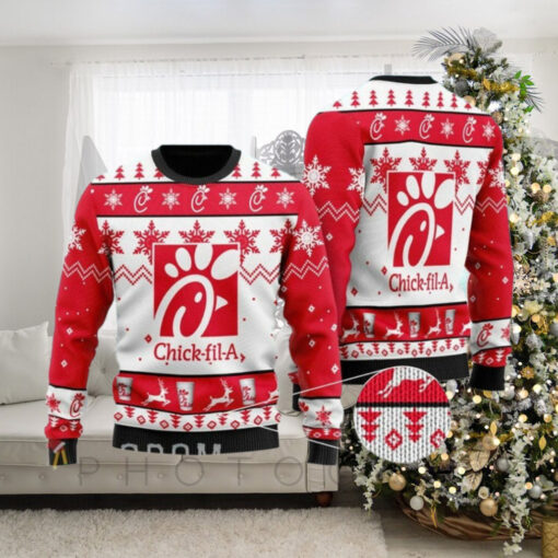 Chick Fil A Christmas Sweater