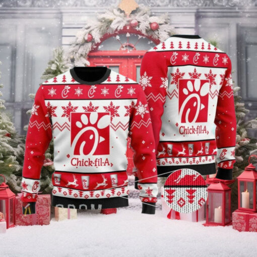 Chick Fil A Christmas Sweater