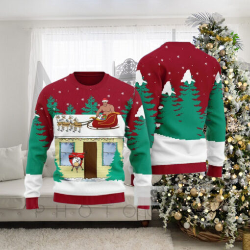 Christmas Barry Wood Ugly Sweater