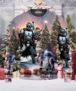 Christmas Star Wars Have A Merry Xmas May the Force Be With You Ugly Christmas Sweater