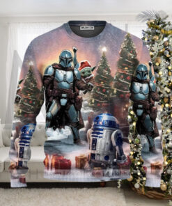 Christmas Star Wars Have A Merry Xmas May the Force Be With You Ugly Christmas Sweater