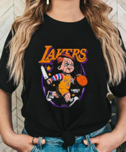 Chucky x NBA Los Angeles Lakers Graphic 2024 t shirt