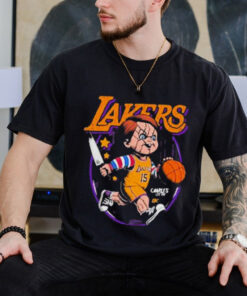 Chucky x NBA Los Angeles Lakers Graphic 2024 t shirt