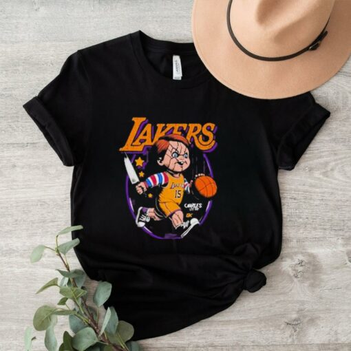 Chucky x NBA Los Angeles Lakers Graphic 2024 t shirt