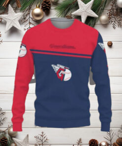 Cleveland Guardians Baseball Logo Ugly Christmas Sweater