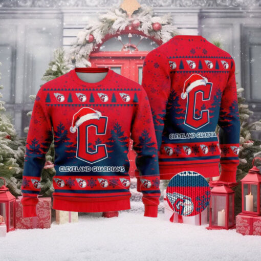 Cleveland Guardians Christmas Holiday 2024 Sweater