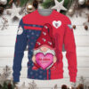 Los Angeles Angels Ugly Christmas Sweater With Minions Christmas Tree