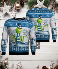 Cleveland Guardians Grinch Ugly Christmas Sweater