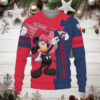 Los Angeles Angels Christmas Sweater With Festive Skull And Ornament