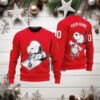 Los Angeles Angels Christmas Sweater Custom Name Established 1961