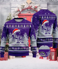 Colorado Rockies Christmas Holiday 2024 Sweater