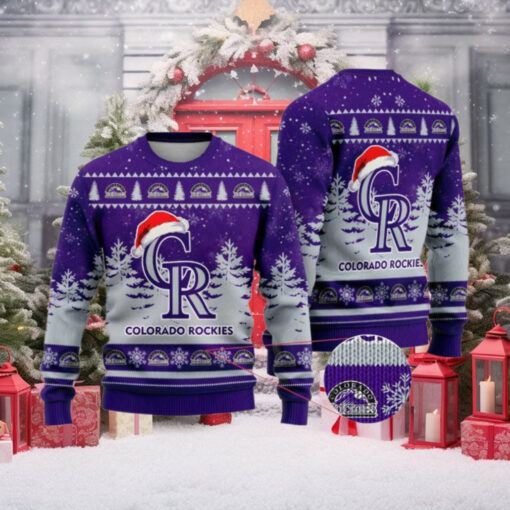 Colorado Rockies Christmas Holiday 2024 Sweater