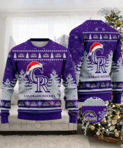 Colorado Rockies Christmas Holiday 2024 Sweater