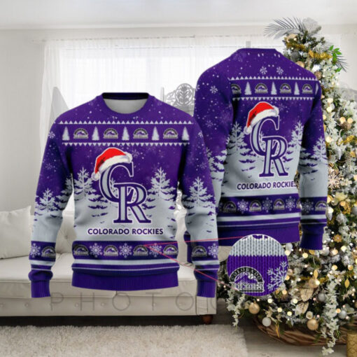 Colorado Rockies Christmas Holiday 2024 Sweater