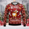 Moo deng memes Custom Name Ugly Christmas Sweater