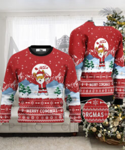 Corgi Ugly Christmas Sweater