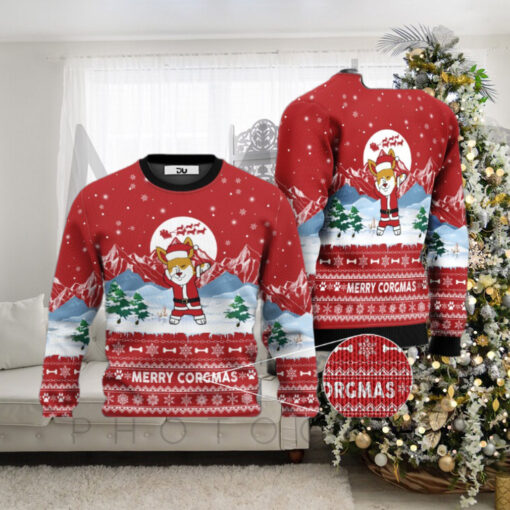 Corgi Ugly Christmas Sweater